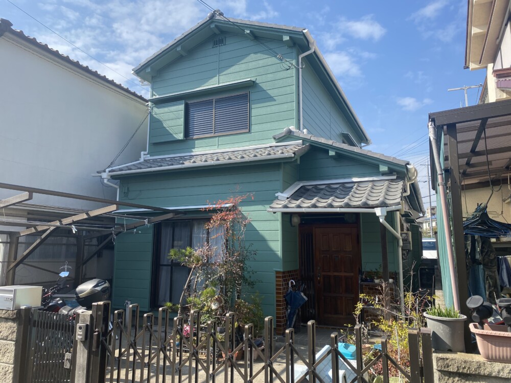 明石市の外壁塗装施工事例